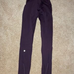 Lululemon Maroon Leggings